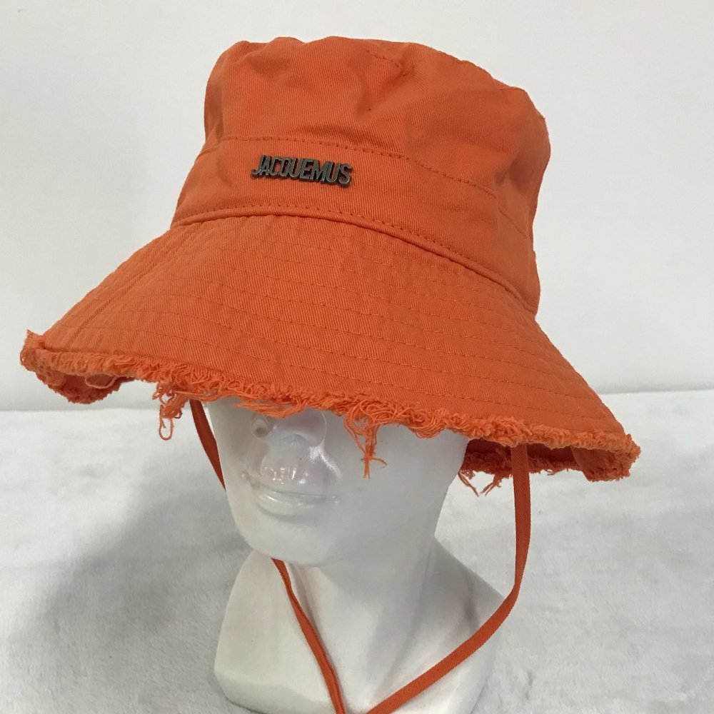 Jacquemus Bucket Hat  orange